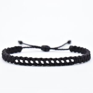 Silver line support bracelet, corrections officer support, gift for him